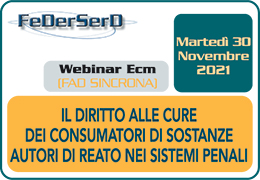 IL DIRITTO ALLE CURE DEI CONSUMATORI DI SOSTANZE AUTORI DI REATO NEI SISTEMI PENALI. L’esigibilita’ delle cure nei piani di eliminazione di hcv e delle terapie agoniste nei consumatori di sostanze