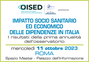 IMPATTO SOCIO SANITARIO ED ECONOMICO DELLE DIPENDENZE IN ITALIA. I risultati della prima annualità dell'osservatorio