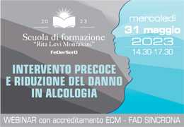 INTERVENTO PRECOCE E RIDUZIONE DEL DANNO IN ALCOLOGIA